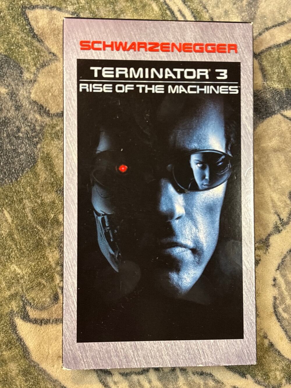 Terminator 3 Rise of the Machines VHS 2003 y2k action Schwarzenegger